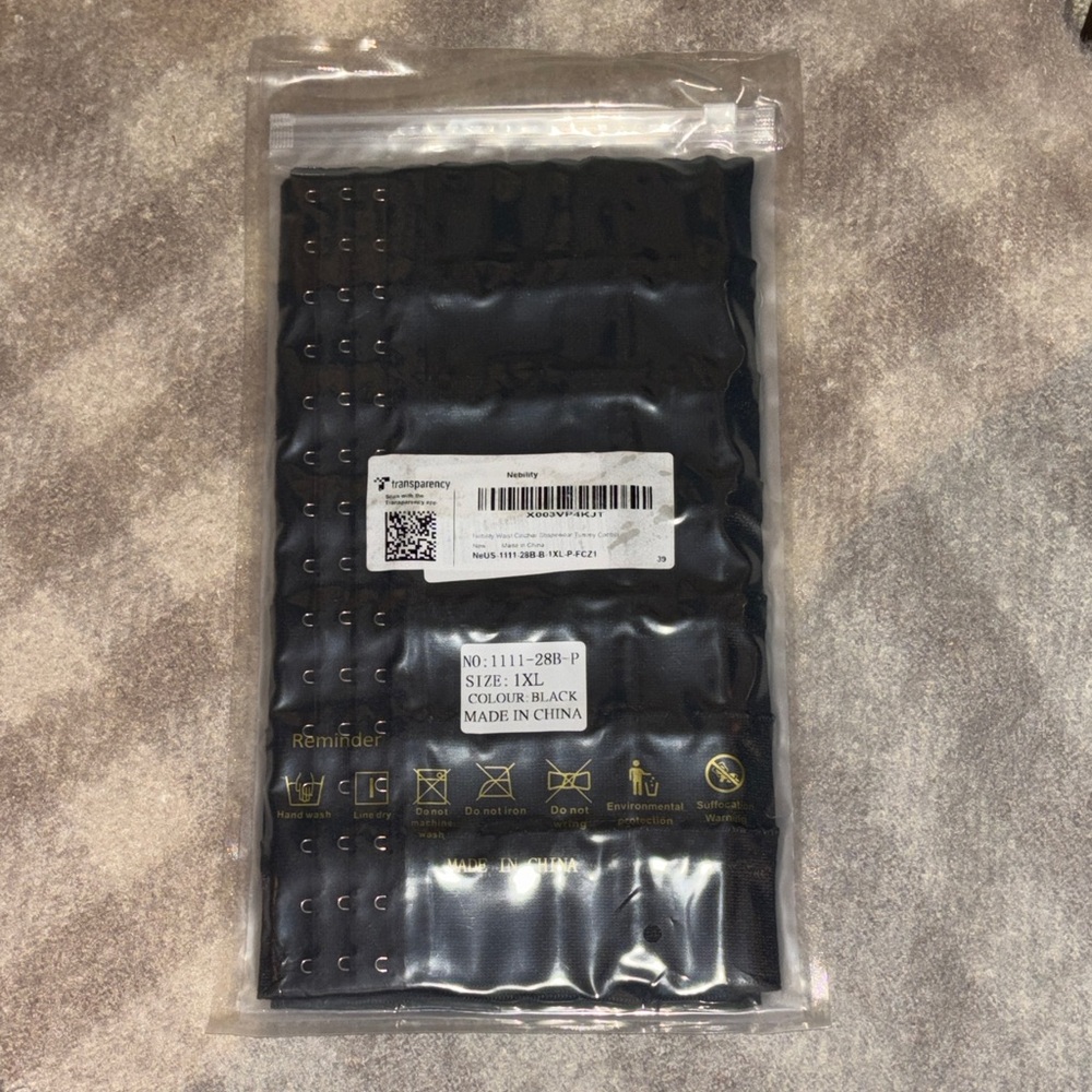 Black Waist Trainer Corset